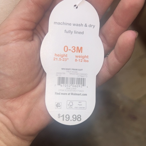 Baby boys Pram suit - Picture 3 of 3